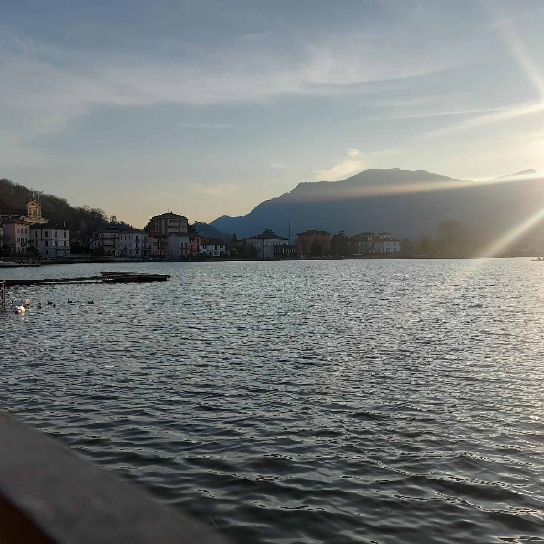 Rifugio Sul Lago Di Lugano A Порто Черезио Екстериор снимка