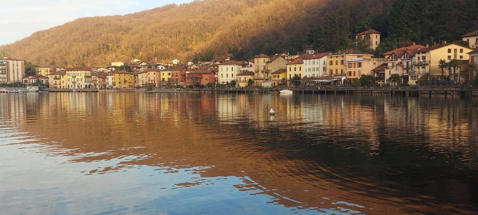 Rifugio Sul Lago Di Lugano A Порто Черезио Екстериор снимка