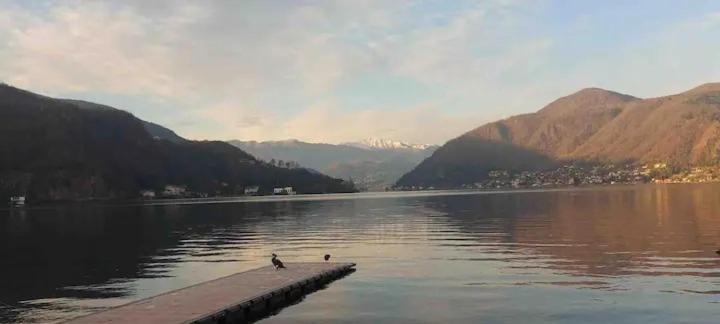 Rifugio Sul Lago Di Lugano A Порто Черезио Екстериор снимка
